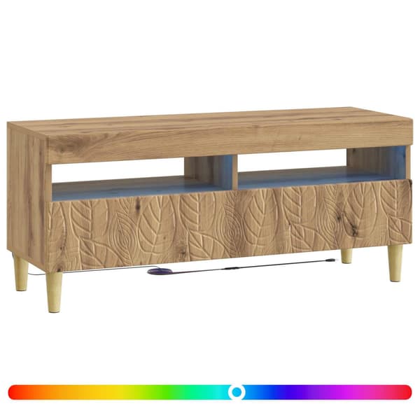 LED TV-skåp Artisan-ek Konstruerat trä