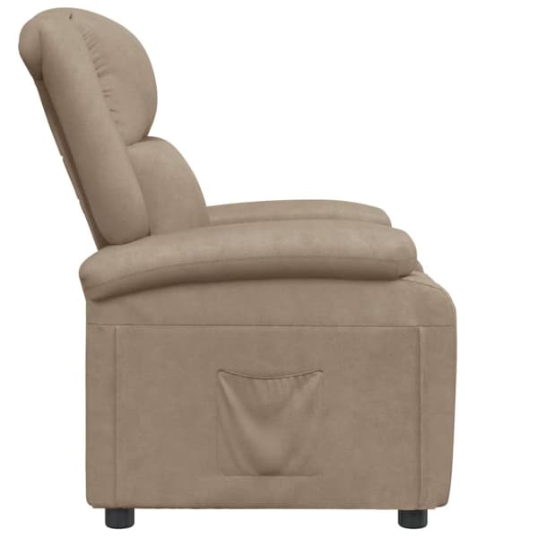 Reclinerfåtölj cappuccino konstläder