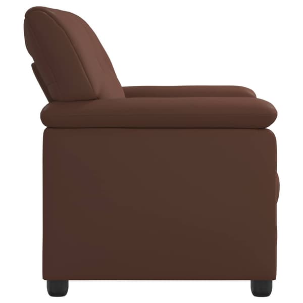 Soffa Brun 171 x 85 x 93 cm Konstläder