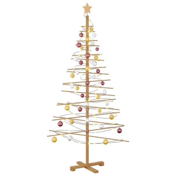 Träjulgran Brun 180 cm Bambu