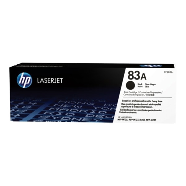 HP 83A - svart - original - LaserJet - tonerkassett (CF283A)