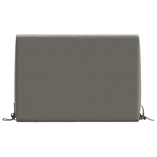 Ryggkudde SOEST 100% Polyester Grå 60 x 20 x 40 cm