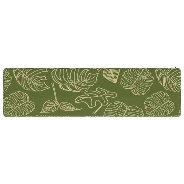 1-delad Bänk Kudde VUGHT 100% Polyester Bladdesign