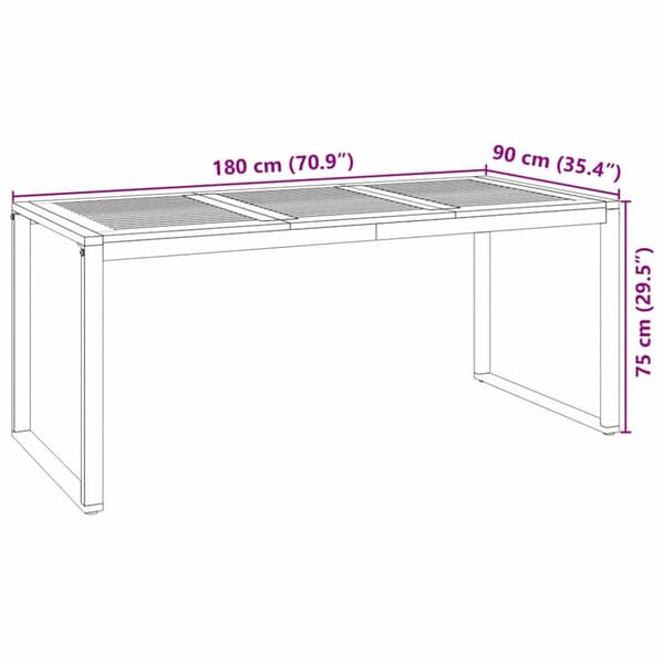 Trädgårdsmöbelset 7 pcs Beige och brun konstrotting