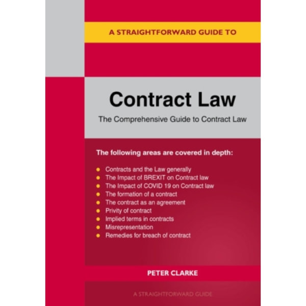 A Straightforward Guide to Contract Law (häftad, eng)