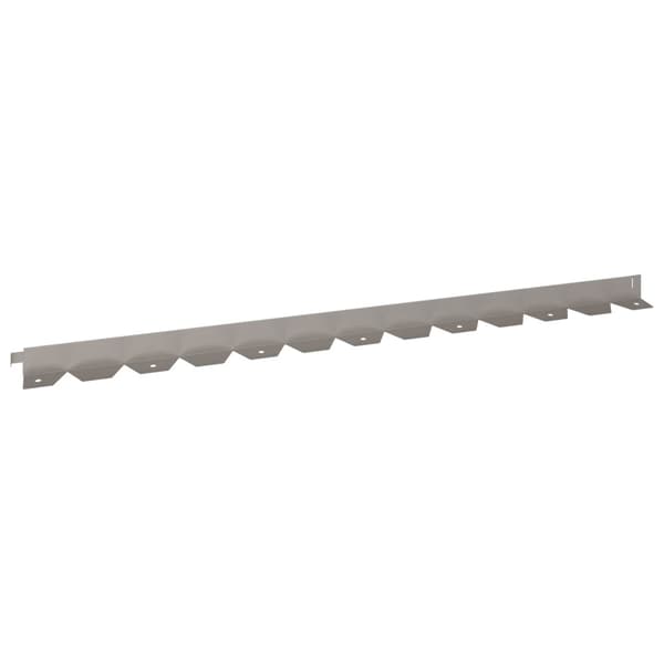 Kant för gräsmatta 20 pcs 102 x 4 x 4 cm Stål Rostig