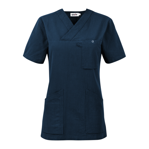 Carin Blouse w Navy Female