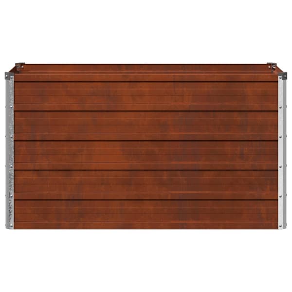 Höjd Trädgårdsbädd Rostig 100 x 40 x 55 cm corton