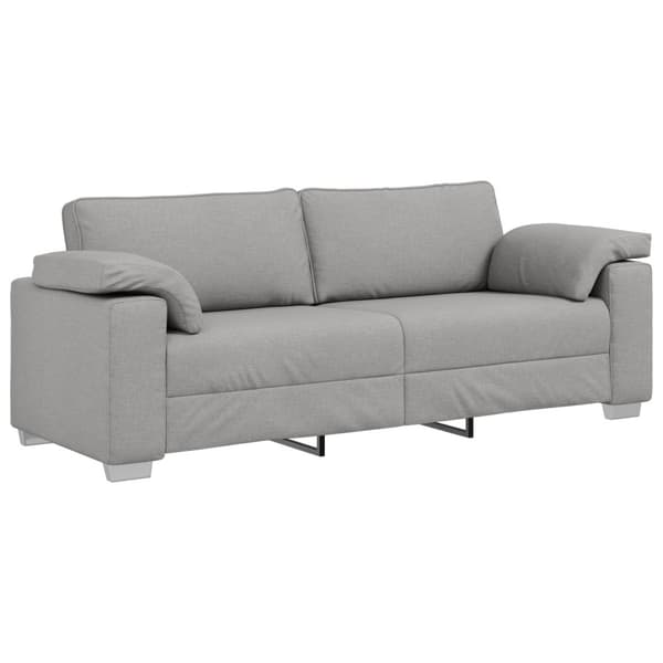 Soffa 2 pcs Moln Grå 219 x 80 x 82 cm tyg