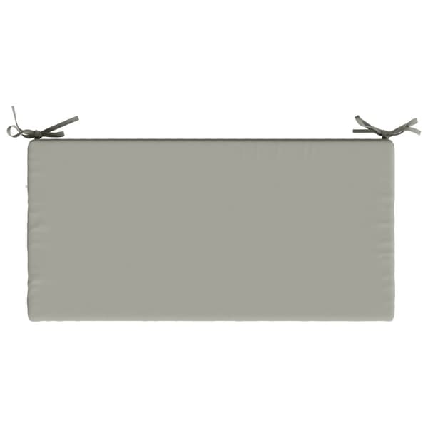 Bänk kudde SOEST 100% Polyester Grå 60 x 40 x 8 cm