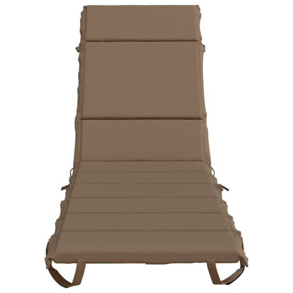 Solstol Kudde GEMERT 100% Polyester Taupe 200 x 60 x 3 cm
