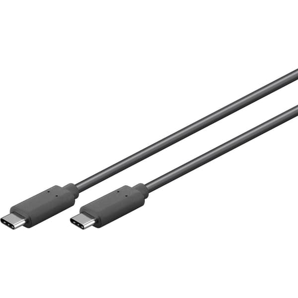 goobay - USB typ C-kabel - USB-C till USB-C - 2 m