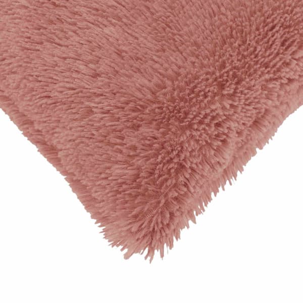 Kuddöverdrag 2 st HEERLEN Rosa 65 x 65 cm PV Fleece