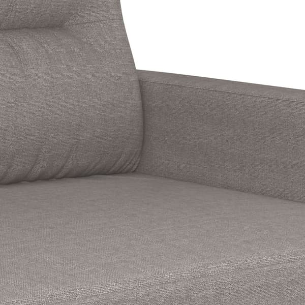 2-sitssoffa taupe 120 cm tyg