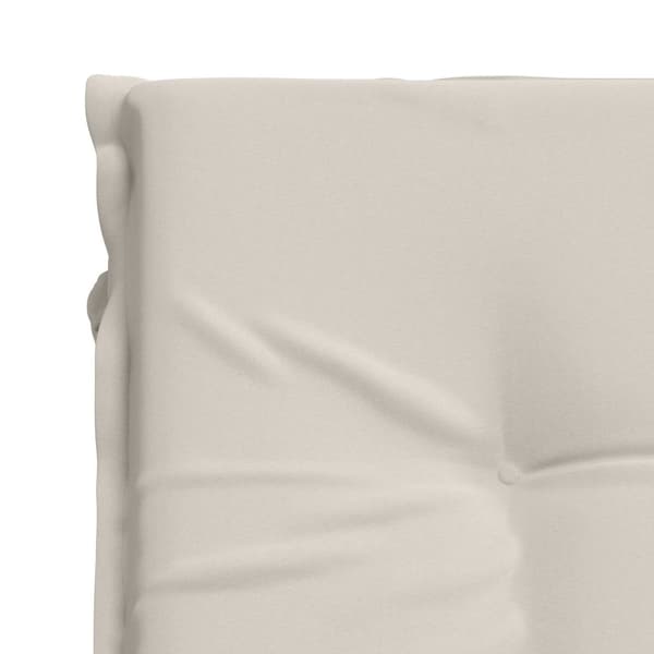 Solstol Kudde GEMERT 100% Polyester Vit 190 x 90 x 9 cm