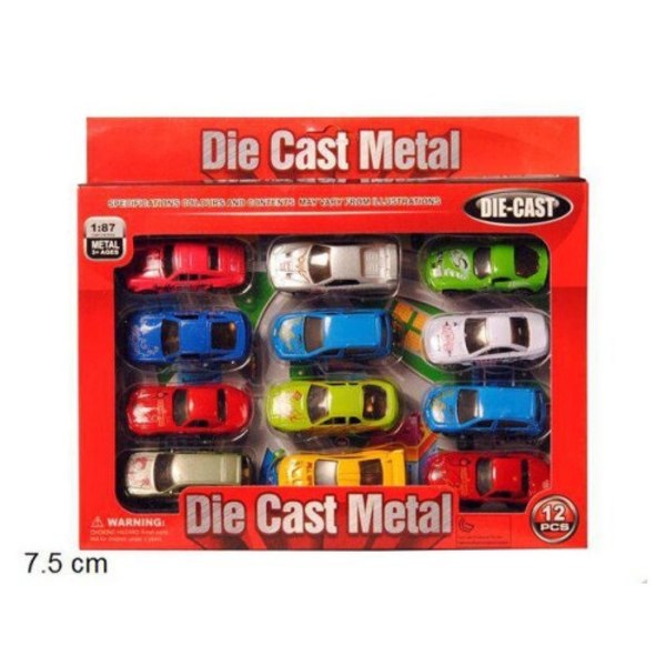 Bilar i metall 12/fp