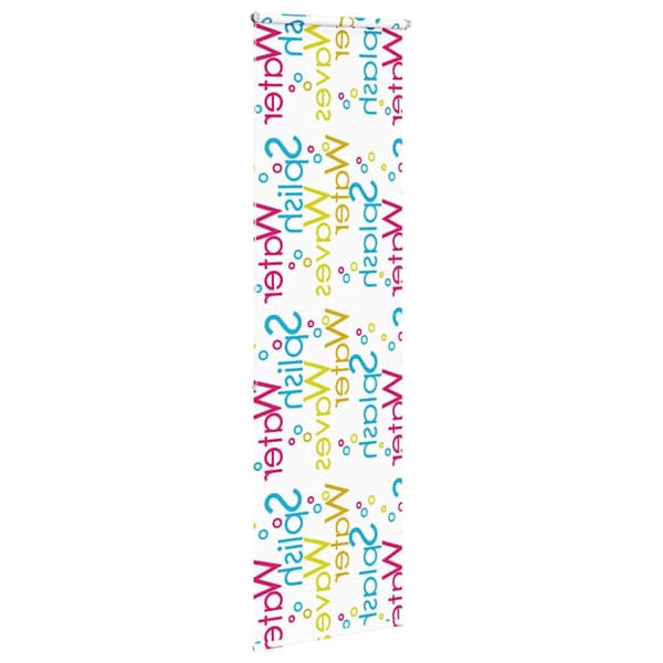 Rullgardin för dusch 60x240 cm tyg bredd 56 cm