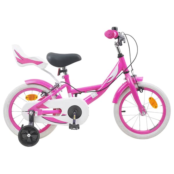 Barncykel 12 Tum för 2-4 åringar Rosa