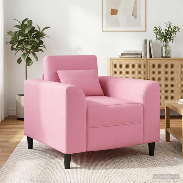 Fåtölj Rosa Tyg