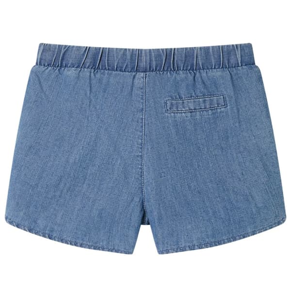 Barnshorts denimblå 116