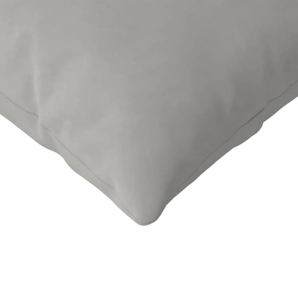Sofakuddar 2 pcs Ljusgrå 200 x 40 cm tyg