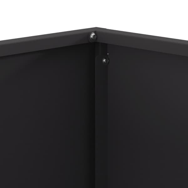 Eldstad Svart 60 x 60 x 40 cm Stål
