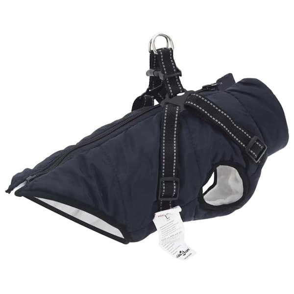 Hund Kappa Mörkblå L40 Fleece och Polyester