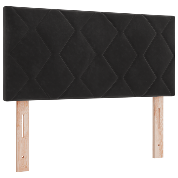 LED huvuddyna Svart 100 cm Sammet