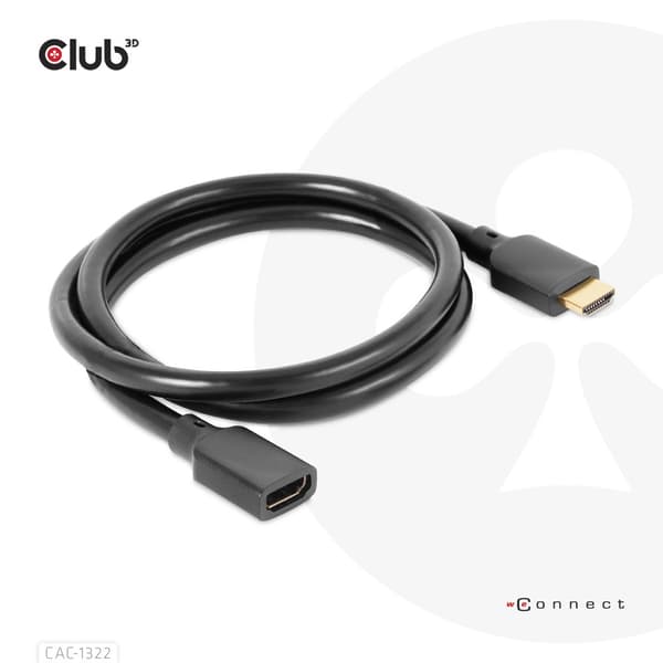 Club 3D HDMI-förlängningskabel - 1 m