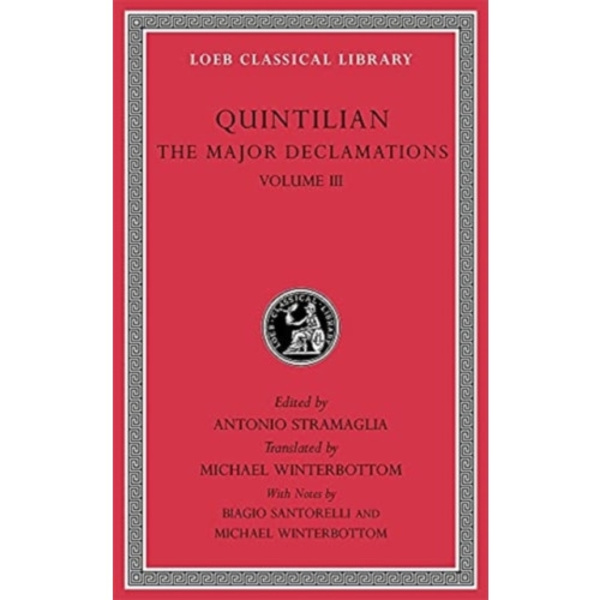 The Major Declamations, Volume III (inbunden, eng)