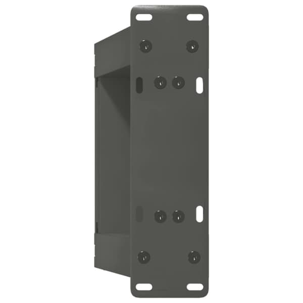 Soffbordsben U-formade 2 st antracit 30x(30-31) cm stål
