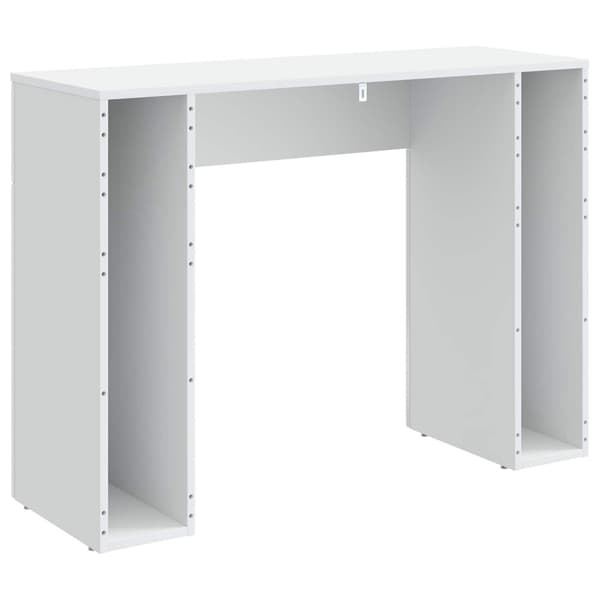 Kaffeebord Vit högglans 102 x 35 x 75 cm Konstruerat trä