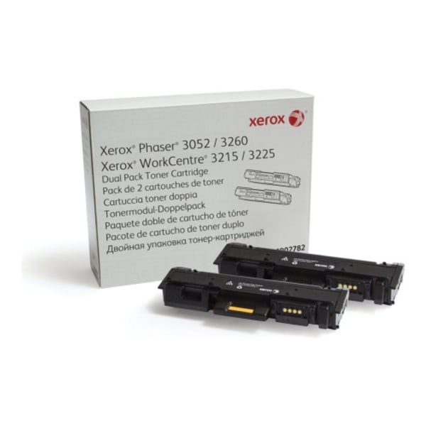 Xerox - 2-pack - svart - original - tonerkassett
