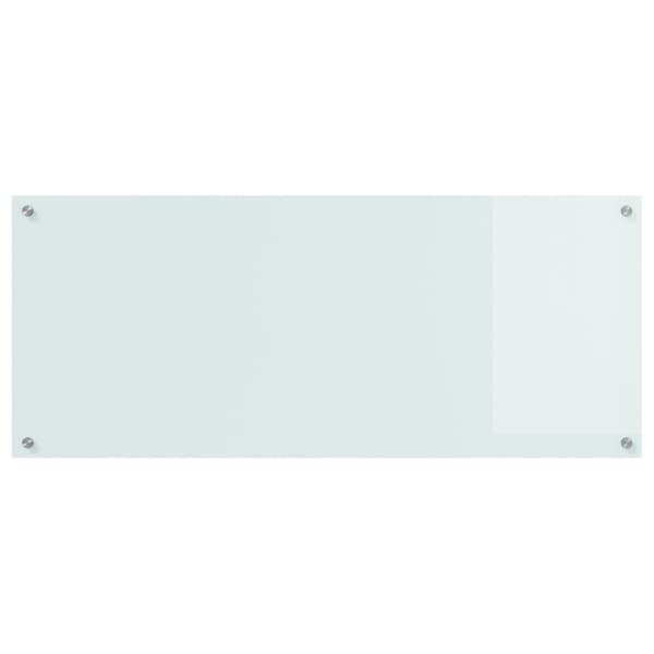 Köksskydd Vit 120 x 50 cm härdat glas
