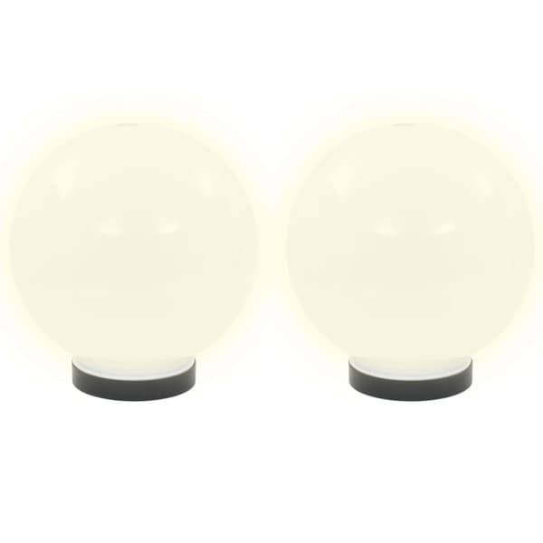 Globlampor 4 st LED sfäriska 20 cm PMMA