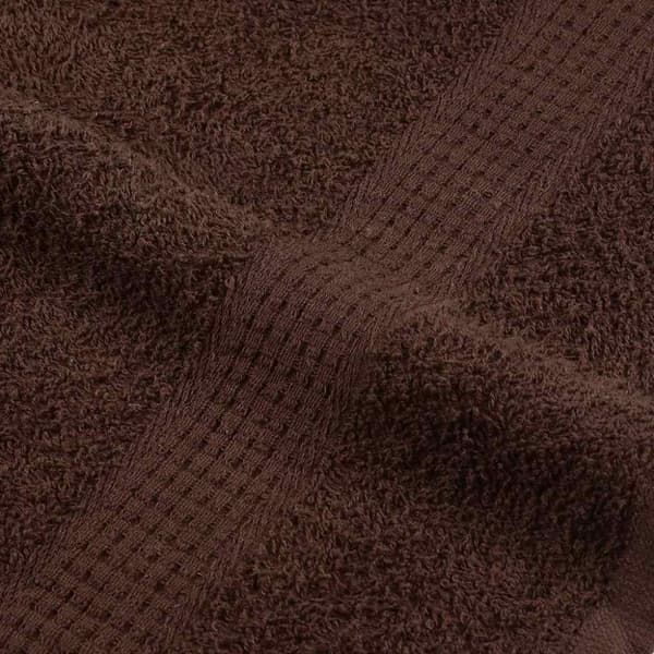 8-delat handduksset FROGN brun 360 gsm