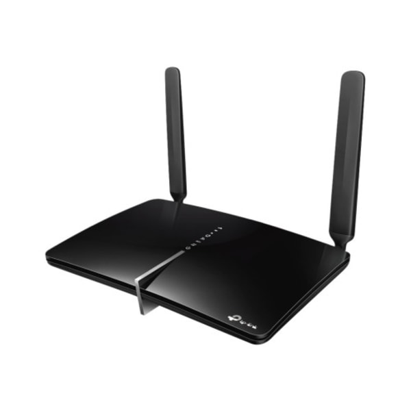 TP-Link Archer MR600 4G+ Cat6 AC1200 Wireless Dual Band - trådlös router - WWAN - Wi-Fi 5 - skrivbordsmodell Svart