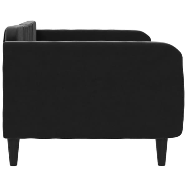 Dagbädd svart 100x200 cm sammet