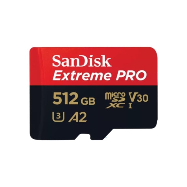 SanDisk Extreme Pro - flash-minneskort - 512 GB - mikroSDXC UHS-I