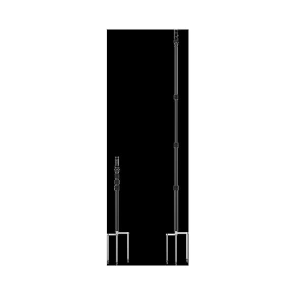 SmallRig 6528 Monopod with Triple Ground Spikes and Phone Support with Cold Shoe Mount