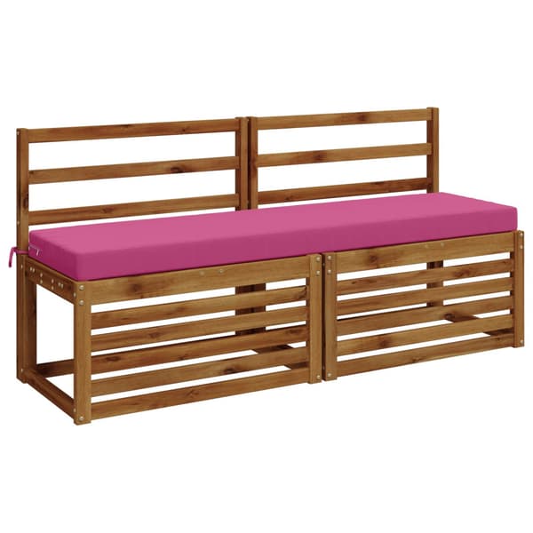 Bänk kudde SOEST 100% Polyester Rosa 140 x 40 x 8 cm