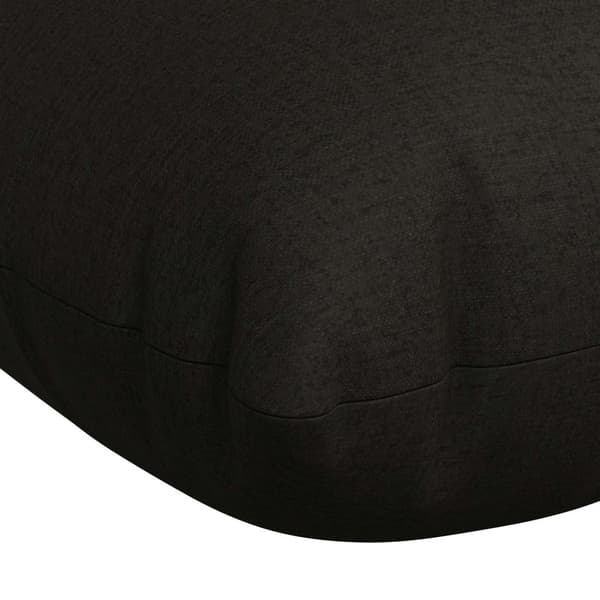 Bänk kudde VIANEN 100% Polyester Svart 100 x 60 x 12 cm