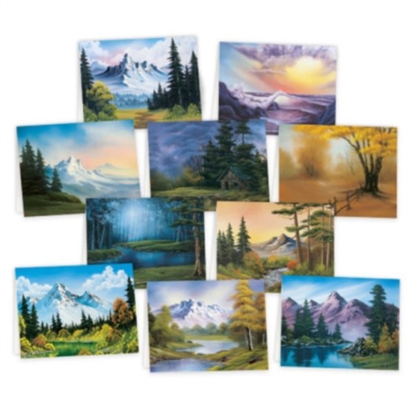 Bob Ross Notecards (inbunden, eng)