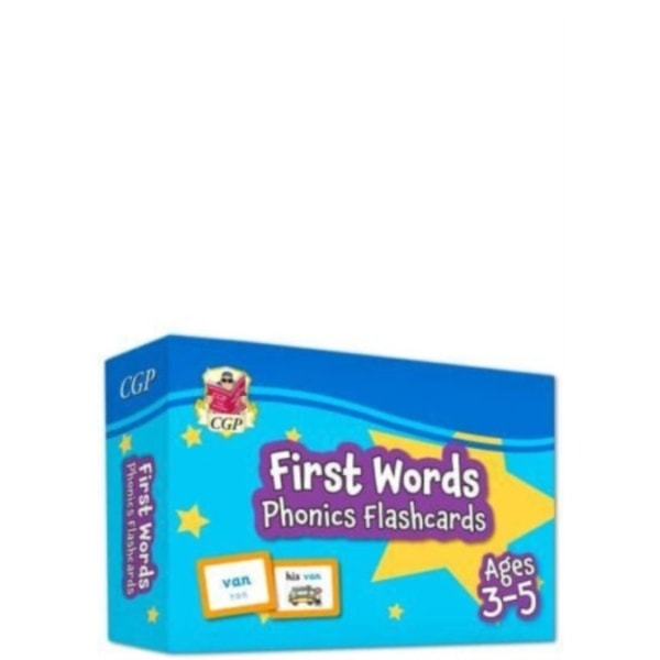 First Words Phonics Flashcards for Ages 3-5 (inbunden, eng)