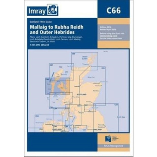 Imray Chart C66 (häftad, eng)
