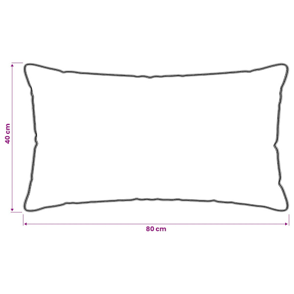 Täckeset med kudde Vit 155 x 200 cm Bomull, Bambu, Polyester