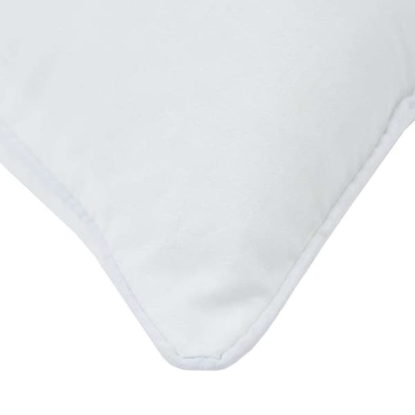 Täckeset med kudde 2 pcs Vit Mikrofiber