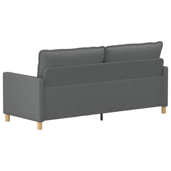 Soffa Mörkgrå Tyg