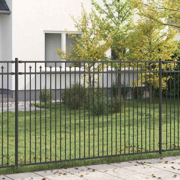 Spetsstaket BAARLO Svart