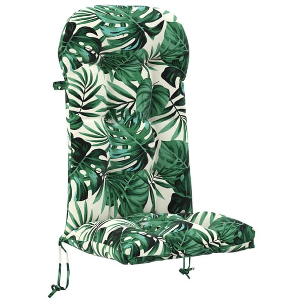 Solsängkudde PUTTEN 100% Polyester Bladmönster 48 x 112 x 10 cm